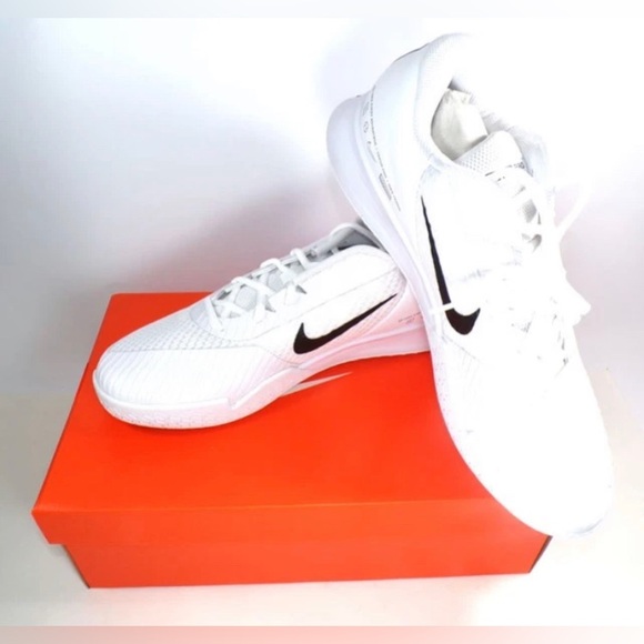 Nike Zoom Vapor Pro 2 HC Tennis Shoes White/White Men\'s Size 12 #DR6191-101 main image 5